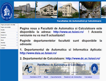 Tablet Screenshot of ace.tuiasi.ro