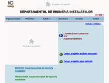 Tablet Screenshot of instal.ce.tuiasi.ro